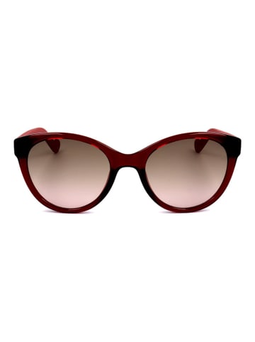 Liu Jo Damskie okulary przeciwsłoneczne w kolorze czerwono-jasnobrązowym