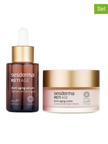 SESDERMA 2-częściowy zestaw "Reti Age" - serum, krem do twarzy