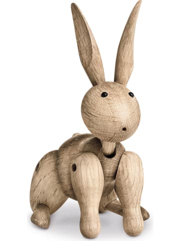 Kay Bojesen Decoratief figuur "Konijn" eikenkleurig - (B)6,5 x (H)16 x (D)7 cm