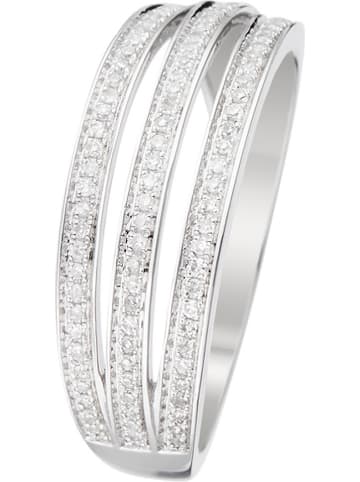 DIAMOND & CO Witgouden ring met diamanten