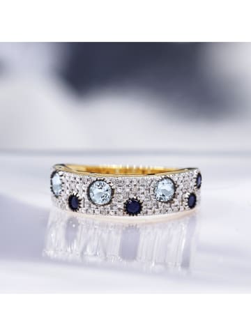 DIAMOND & CO Złoty pierścionek "Majunga" z diamentami