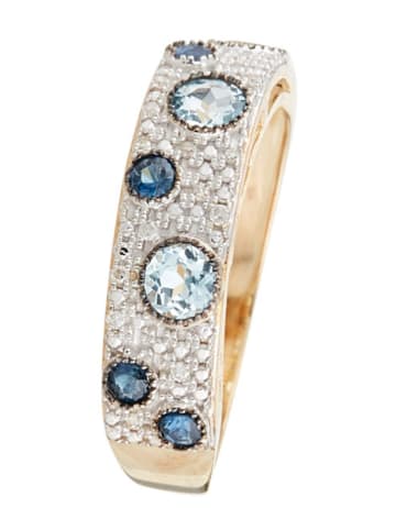 DIAMOND & CO Złoty pierścionek "Majunga" z diamentami