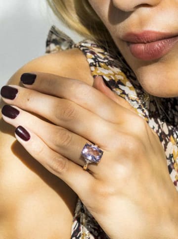 DIAMOND & CO Roségold-Ring "Pink Hill" mit Diamanten
