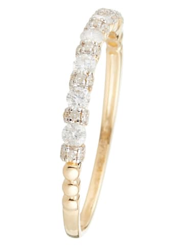 CARATELLI Gouden ring "Kuantan" met diamanten