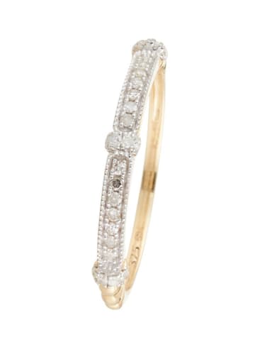 DIAMOND & CO Gold-Ring "Kota" mit Diamanten