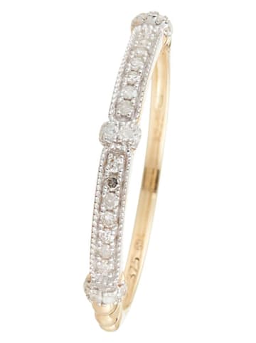 CARATELLI Gouden ring "Kota" met diamanten