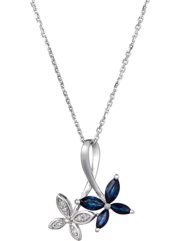 DIAMOND & CO Witgouden hanger "Héméra" met diamanten