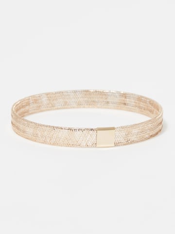 L instant d Or Gold-Armband "Maille Tissée"