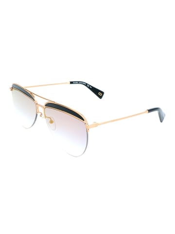 Marc Jacobs Damskie okulary przeciwsłoneczne w kolorze złoto-czarno-jasnoróżowym