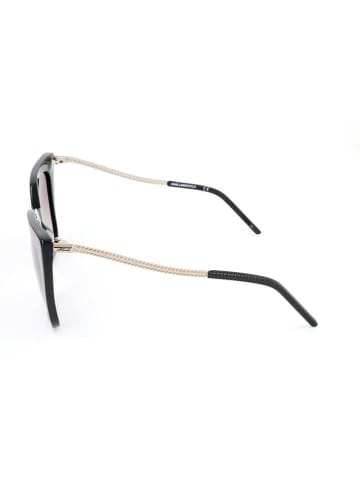 Karl Lagerfeld Damskie okulary przeciwsłoneczne w kolorze złoto-czarno-jasnobrązowym