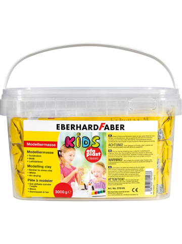 Eberhard Faber Modelliermasse "Efa plast" in Weiß - 3 kg