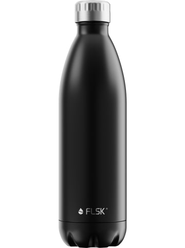 FLSK Isolierflasche in Schwarz - 1 l