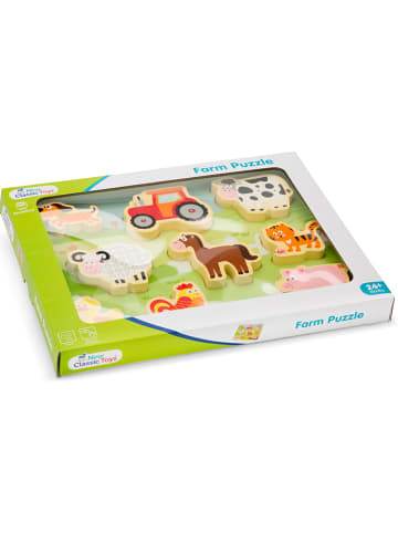 New Classic Toys 7-częściowa układanka "Chunky Farm" - 2+