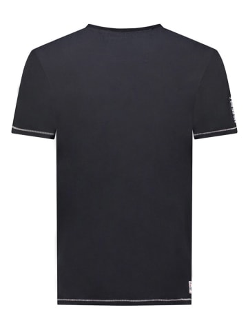 Geographical Norway Shirt "Jalvinio" in Schwarz