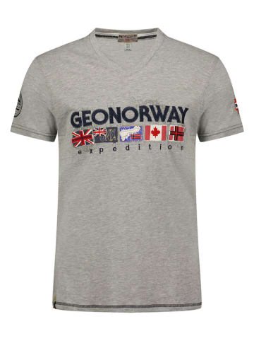 Geographical Norway Shirt "Jouky" grijs