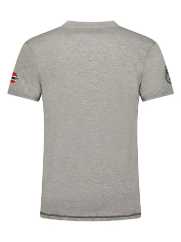 Geographical Norway Shirt "Jouky" in Grau