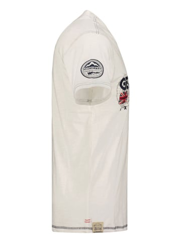 Geographical Norway Shirt "Jouky" in Weiß