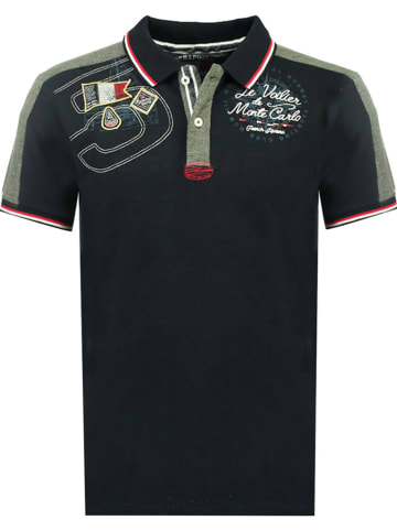 Geographical Norway Koszulka polo w kolorze granatowym