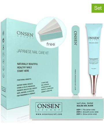 Onsen 4tlg. Nagelpflege-Set "Japanese Nail Care Kit"
