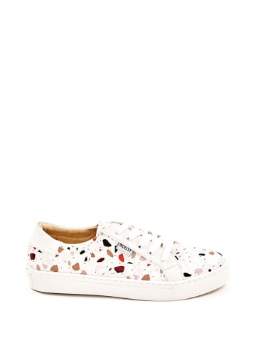 Noosy Sneakersy w kolorze białym ze wzorem
