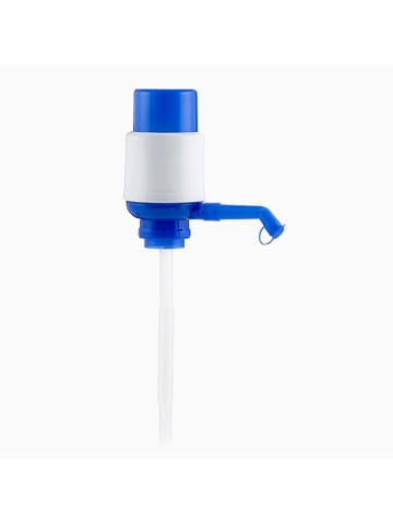 InnovaGoods Waterdispenser wit/blauw - (B)8 x (H)16,5 x (D)18 cm