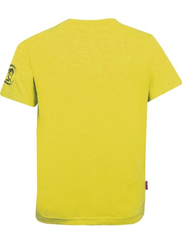 Trollkids Koszulka funkcyjna "Oslo" w kolorze żółtym