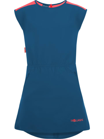 Trollkids Sukienka "Arendal" w kolorze niebieskim