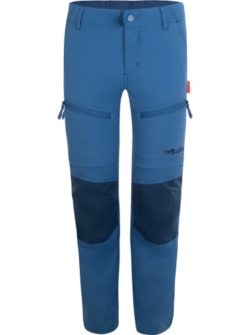 Trollkids Zipp-Off-Trekkinghose "Nordfjord" - Regular fit -  in Blau