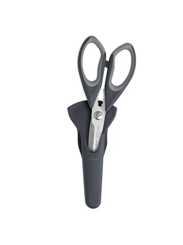 BergHOFF 2tlg. Set: Schere in Grau - (B)10 x (H)24,5 x (T)2,7 cm