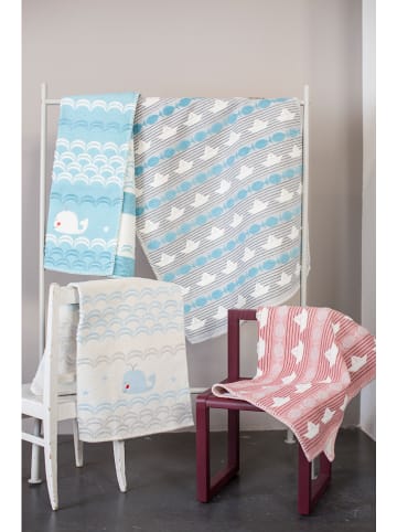 David Fussenegger Kinderplaid "Finn" grijs/lichtblauw