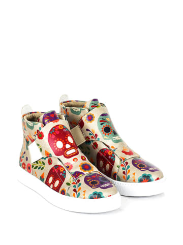 Streetfly Sneakers in Beige/ Bunt