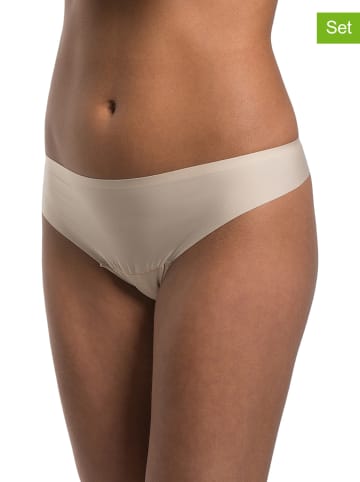 Magic Bodyfashion 2-delige set: strings "Dream Invisibles" beige