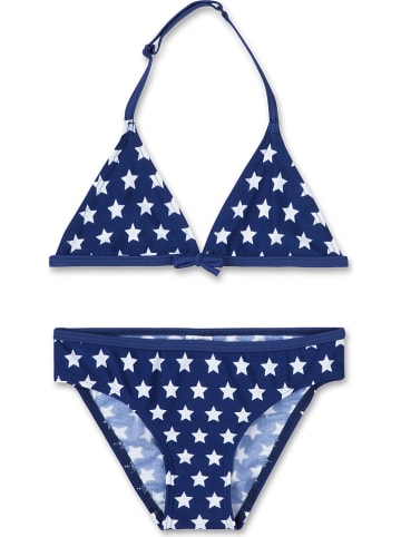 Sanetta Kidswear Bikini w kolorze granatowo-białym