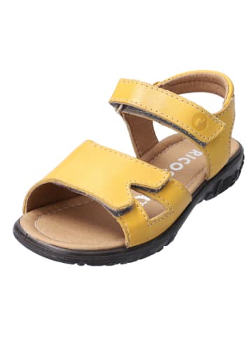 Ricosta Leren sandalen geel