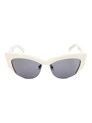 Max Mara Damskie okulary przeciwsłoneczne "MM Lina I" w kolorze biało-szarym