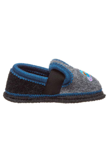 kitz-pichler Pantoffels "Bobby - Raket" grijs/zwart