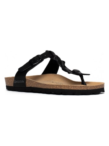 BACKSUN Teenslippers zwart