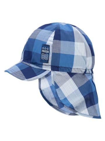 Döll Pet met nekbescherming blauw/wit
