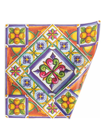 Villa d´Este Podkładki stołowe (6 szt.) "Costiera" ze wzorem - 37 x 37 cm