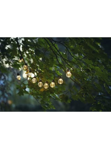 STAR Trading LED-Solarlichterkette "Partaj Solar" in Warmweiß - (L)180 cm