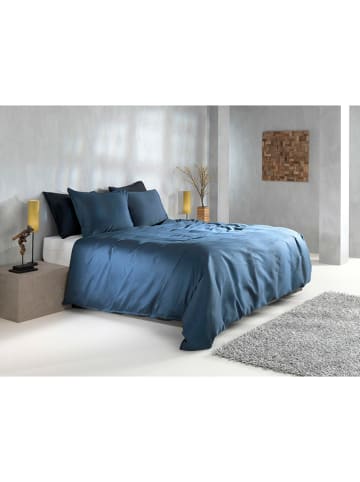 Zo!Home Mako-satijnen beddengoedset blauw