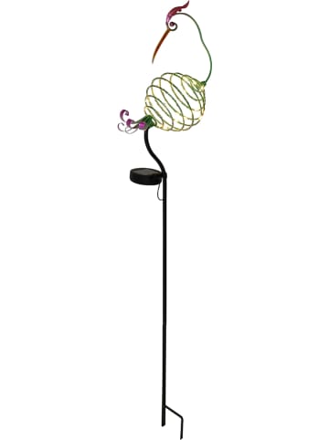 näve Ledsolartuinsteker "Kraan" meerkleurig - (H)86 cm