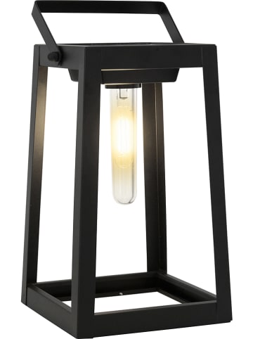 näve Decoratieve ledsolarlamp zwart - (B)15 x (H)31 x (D)15 cm