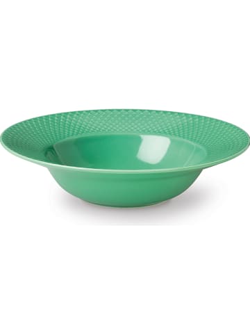 LYNGBY Soepbord "Rhombe" groen - Ø 24,5 cm