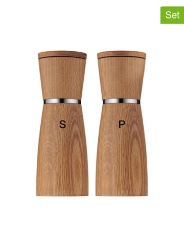 WMF Młynki (2 szt.) w kolorze jasnobrązowym - wys. 18 x Ø 6 cm