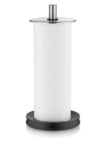 WMF Küchenrollenhalter in Silber/ Schwarz - (H)32 cm
