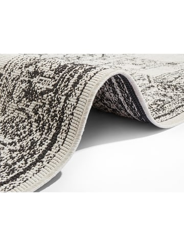 Hanse Home Indoor-/outdoortapijt "Borbon" zwart/crème