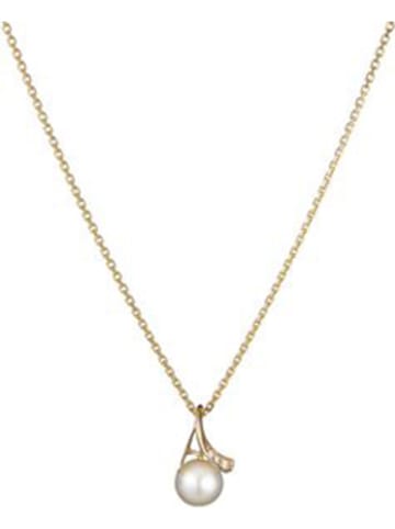 L instant d Or Gouden hanger "Phenix" met parel
