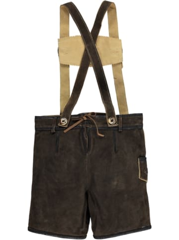 Isartrachten Lederhose in Braun