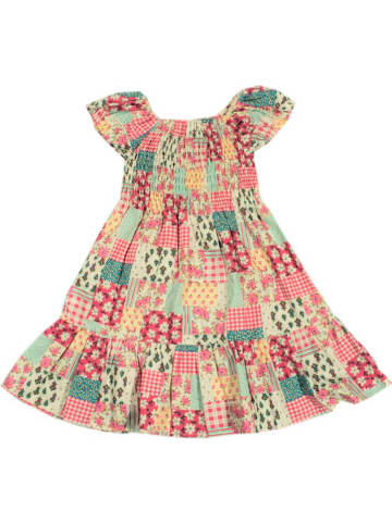 Deux ans de vacances Kleid in Beige/ Bunt